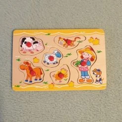 Vendora Ξυλινο παζλ με ζωακια