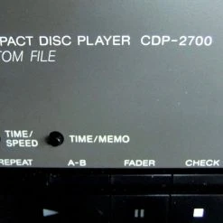 Vendora SONY CDP-2700 Professional High-End CD-Player 10 Vendora SONY CDP-2700 Professional High-End CD-Player -Vendora store a8835122fac2834c47e82e45f4e487796511b8c5 xl