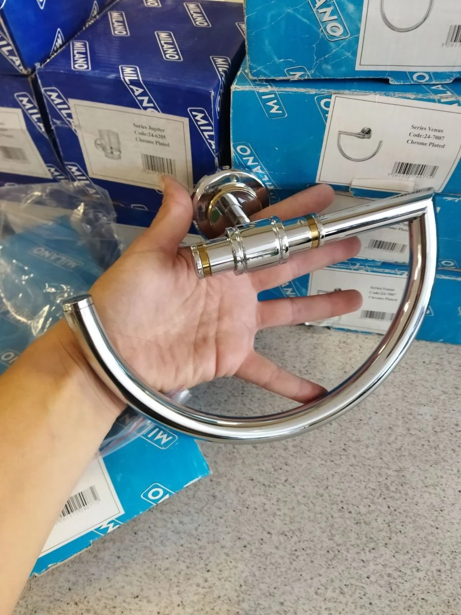 Vendora Αξεσουάρ μπάνιου - κρίκος πετσέτας 3 Vendora Αξεσουάρ μπάνιου - κρίκος πετσέτας