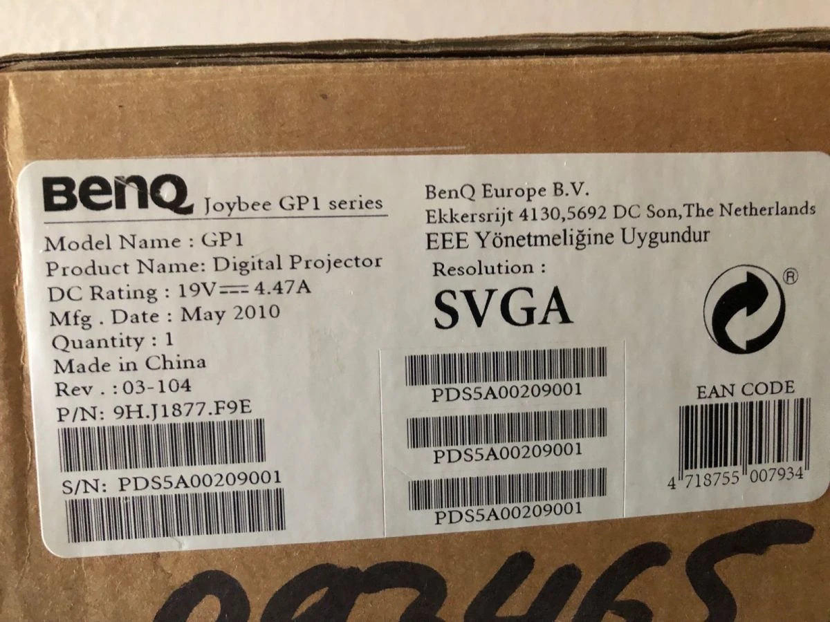 Vendora Mini Projector Benq Gp1 Joybee 6 Vendora Mini Projector Benq Gp1 Joybee - Image 4