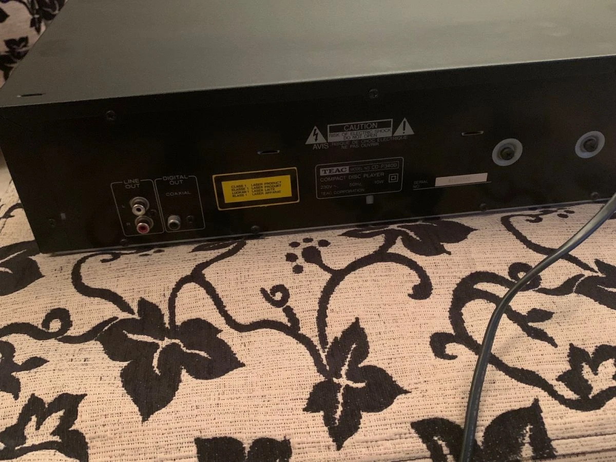 Vendora Πωλείται το CD Player Teac CD-P3400 6 Vendora Πωλείται το CD Player Teac CD-P3400 - Image 4