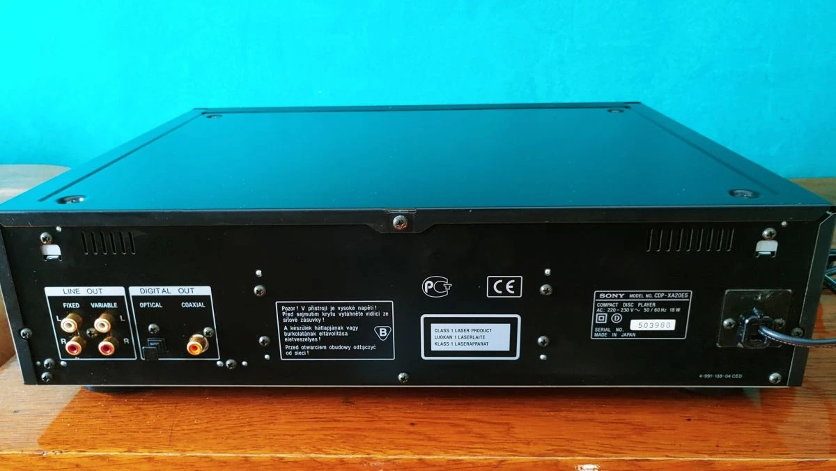 Vendora CD SONY CDP-20ES MADE IN JAPAN ΣΦΡΑΓΙΣΜΕΝΟ ΣΤΟ ΚΟΥΤΙ ΤΟΥ 4 Vendora CD SONY CDP-20ES MADE IN JAPAN ΣΦΡΑΓΙΣΜΕΝΟ ΣΤΟ ΚΟΥΤΙ ΤΟΥ - Image 2