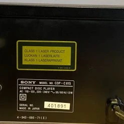 Vendora SONY CDP-C615 COMPACT DISC CHANGER ΓΙΑ 5-CD -Vendora store c278fb9938334f777ac63b32341e602bf7a26d5d xl