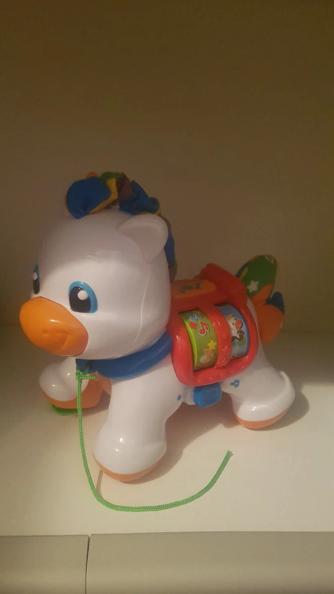 Vendora Clementoni Πόνι Pull Along με Ήχους για 6+ Μηνών 3 Vendora Clementoni Πόνι Pull Along με Ήχους για 6+ Μηνών