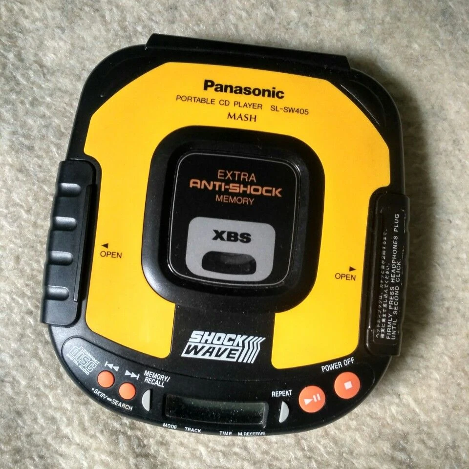 Vendora PANASONIC PORTABLE CD PLAYER SL-SW405 MASH 3 Vendora PANASONIC PORTABLE CD PLAYER SL-SW405 MASH