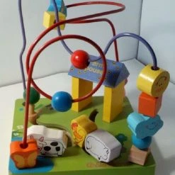 Vendora ΠΑΙΔΙΚΟ ΔΙΑΔΡΑΣΤΙΚΟ ΞΥΛΙΝΟ ΠΑΙΧΝΙΔΙ ΔΕΞΙΟΤΗΤΩΝ -Vendora store c4f0f2f8816908eac58098a67490983d214313e6 xl