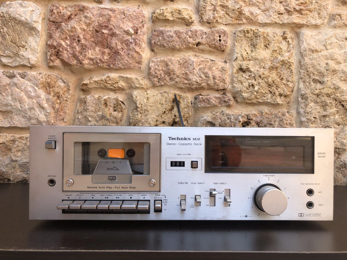 Vendora TECHNICS RS-M12 STEREO CASSETTE DECK - Silver/Grey μαζι με Original Operating Instructions !!! 1984 / Retro / Vintage 4 Vendora TECHNICS RS-M12 STEREO CASSETTE DECK - Silver/Grey μαζι με Original Operating Instructions !!! 1984 / Retro / Vintage - Image 2