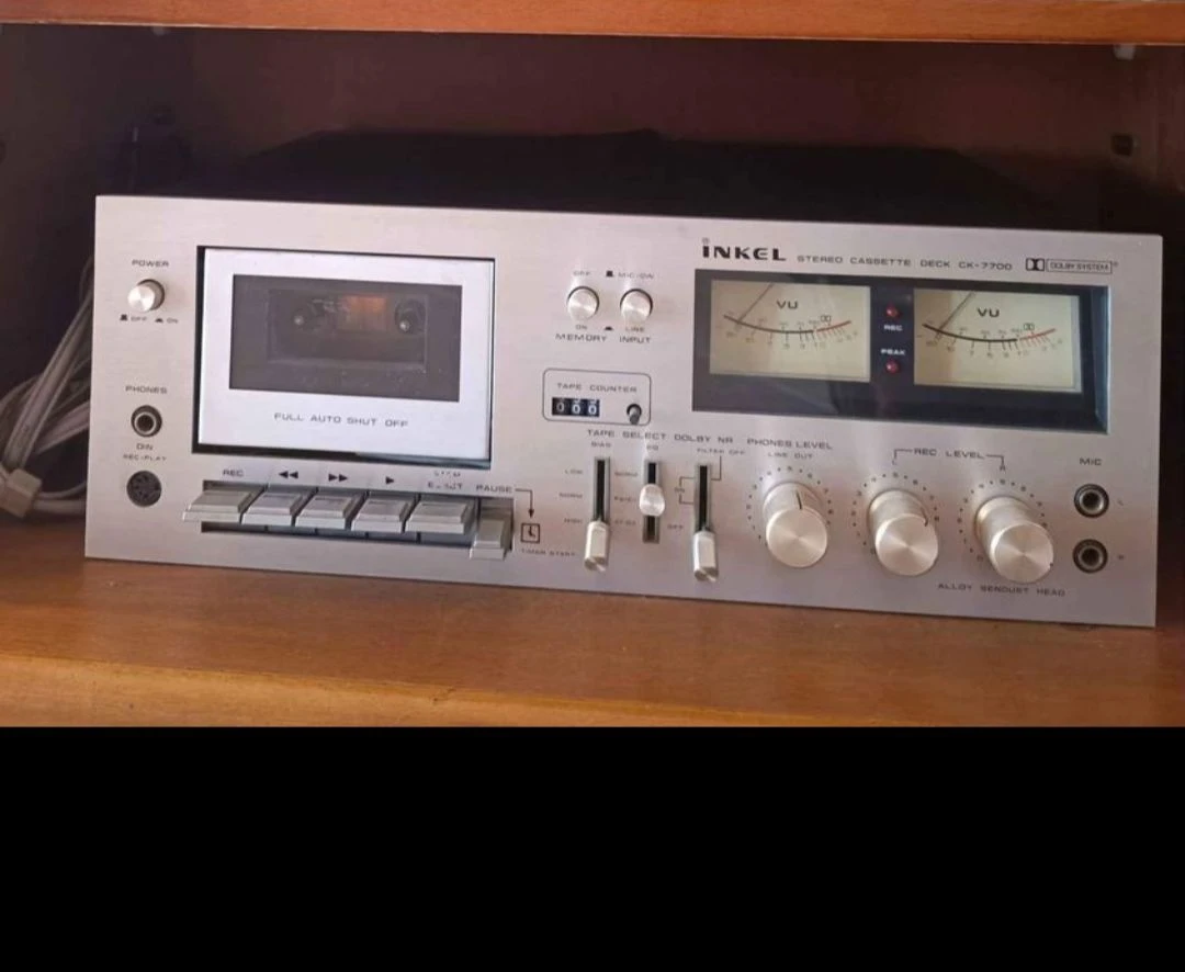 Vendora Vintage Κασετόφωνο Inkel Stereo Cassette Deck CK-7700 3 Vendora Vintage Κασετόφωνο Inkel Stereo Cassette Deck CK-7700