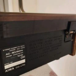 Vendora Aiwa AD-1300 Cassette Deck -Vendora store cc384074eb113475630f832368b59ddaa629a564 xl