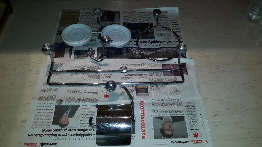 Vendora Αξεσουάρ μπάνιου INOX 3 Vendora Αξεσουάρ μπάνιου INOX