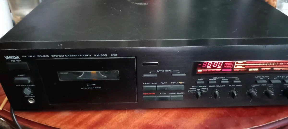 Vendora DIRECT DRIVE YAMAHA KX 530 RS Made In JAPAN Vintage Deck κασετοφωνο 6 Vendora DIRECT DRIVE YAMAHA KX 530 RS Made In JAPAN Vintage Deck κασετοφωνο - Image 4