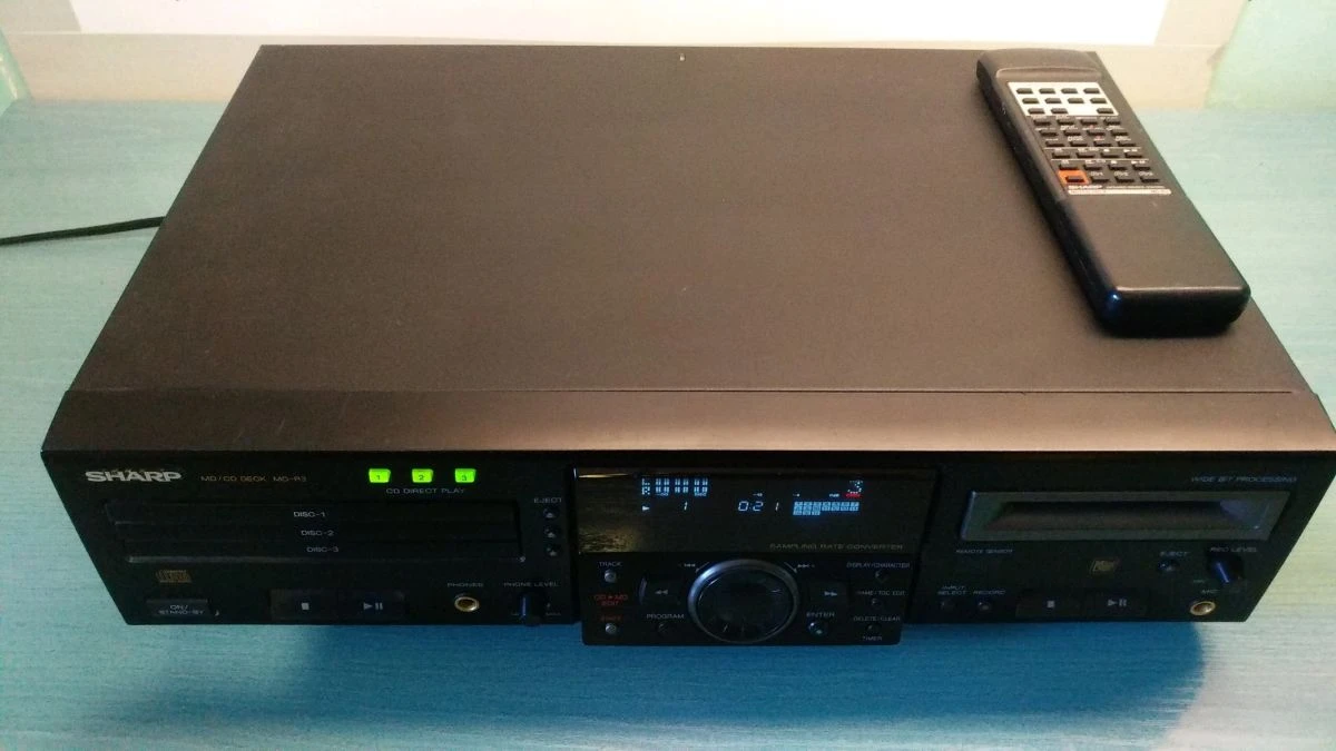 Vendora Sharp MD-R3 Minidisc+3cd 10 Vendora Sharp MD-R3 Minidisc+3cd - Image 8