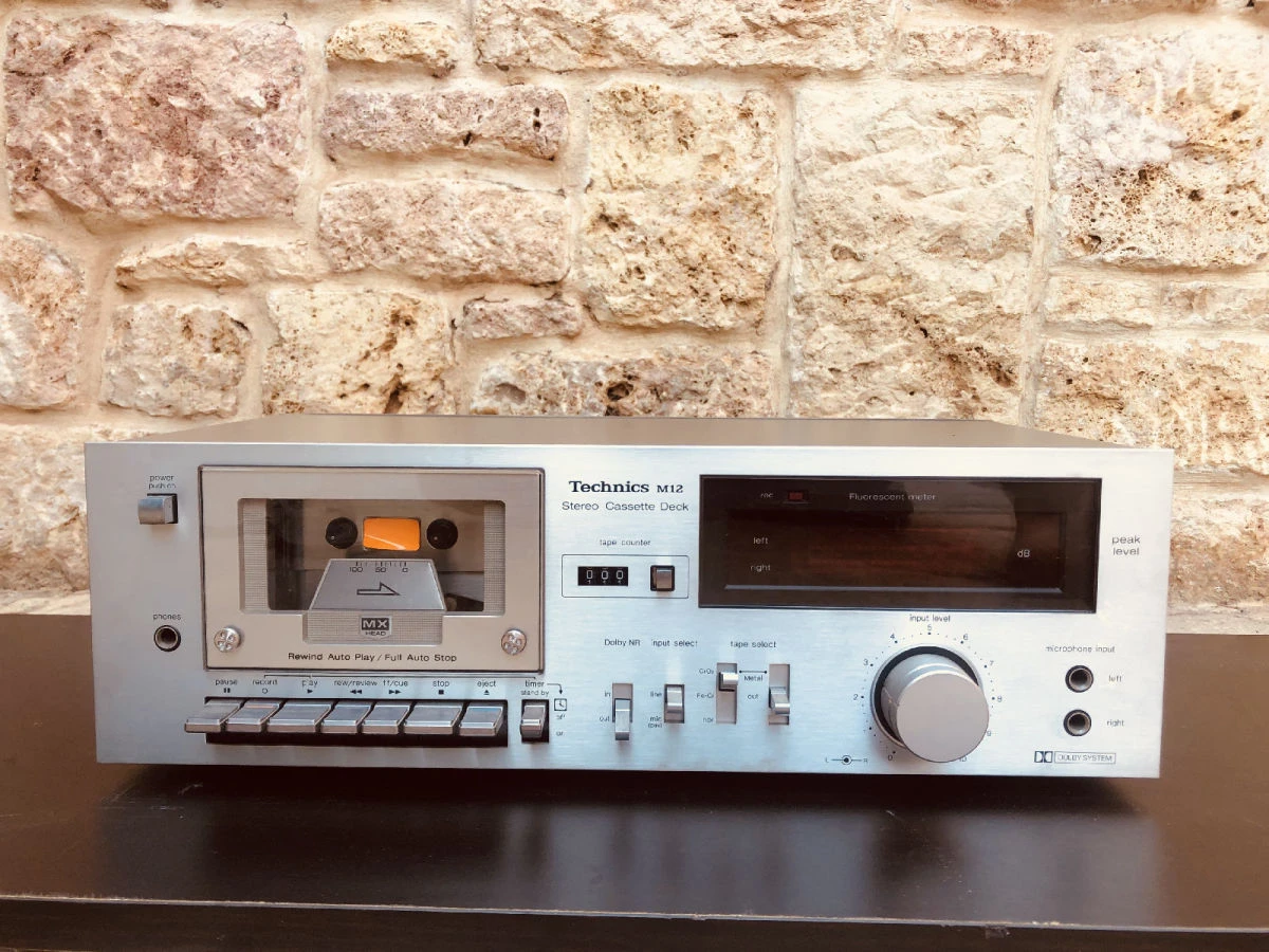 Vendora TECHNICS RS-M12 STEREO CASSETTE DECK - Silver/Grey μαζι με Original Operating Instructions !!! 1984 / Retro / Vintage 12 Vendora TECHNICS RS-M12 STEREO CASSETTE DECK - Silver/Grey μαζι με Original Operating Instructions !!! 1984 / Retro / Vintage - Image 10