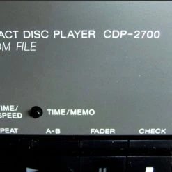 Vendora SONY CDP-2700 Professional High-End CD-Player 9 Vendora SONY CDP-2700 Professional High-End CD-Player -Vendora store e40d98bff2783c06065283e349cdc68f75bc3abb xl