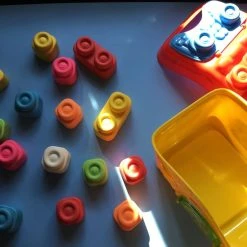 Vendora Βρεφικά παιχνίδια Soft Clemmy Μαλακά Premium 15 Τουβλάκια με σπιτάκι .