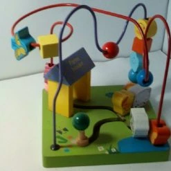 Vendora ΠΑΙΔΙΚΟ ΔΙΑΔΡΑΣΤΙΚΟ ΞΥΛΙΝΟ ΠΑΙΧΝΙΔΙ ΔΕΞΙΟΤΗΤΩΝ