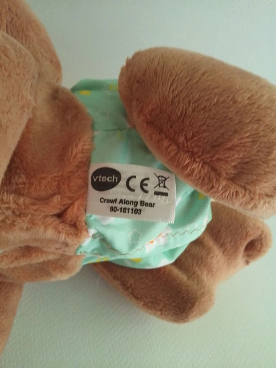 Vendora Vtech Crawling Teddy Bear από Ύφασμα με Ήχους για 6+ Μηνών 8 Vendora Vtech Crawling Teddy Bear από Ύφασμα με Ήχους για 6+ Μηνών - Image 6