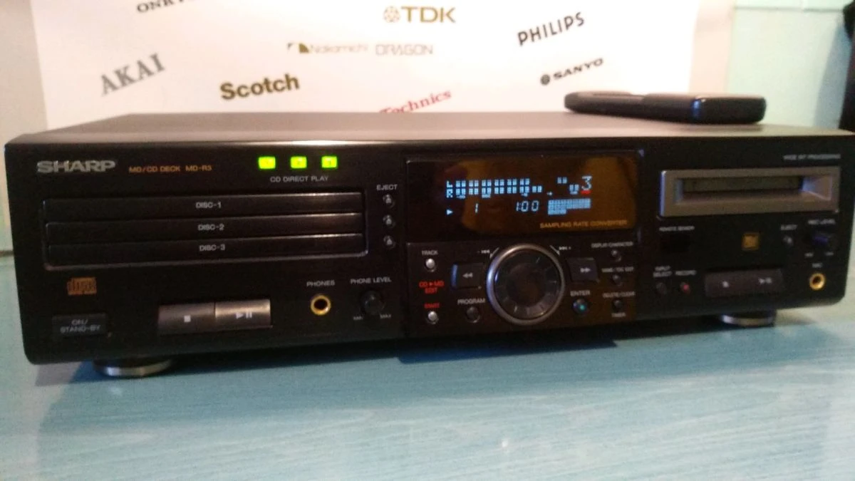 Vendora Sharp MD-R3 Minidisc+3cd 9 Vendora Sharp MD-R3 Minidisc+3cd - Image 7