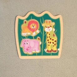 Vendora Ξυλινο παζλ ζωακια