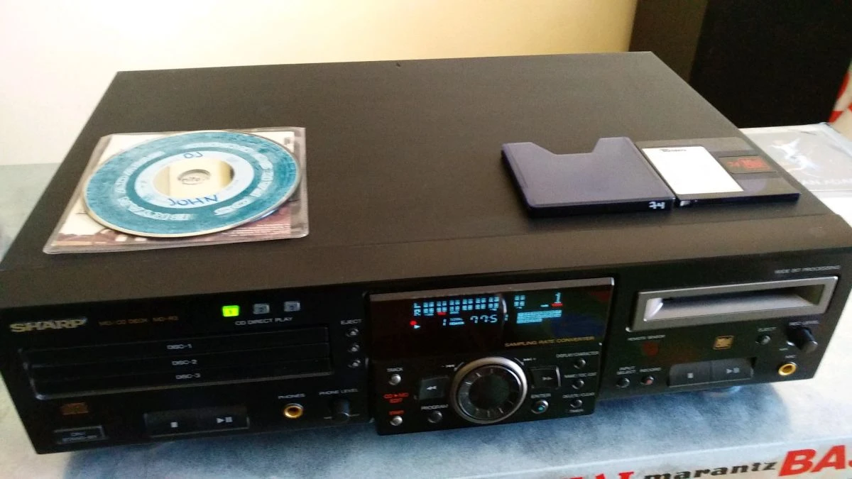 Vendora Sharp MD-R3 Minidisc+3cd 14 Vendora Sharp MD-R3 Minidisc+3cd - Image 12